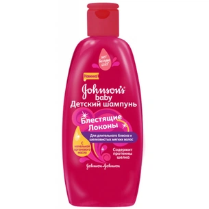 Дитячий шампунь Johnson’s baby Блискучі локони 300 мл (3574661213163) зображення 1