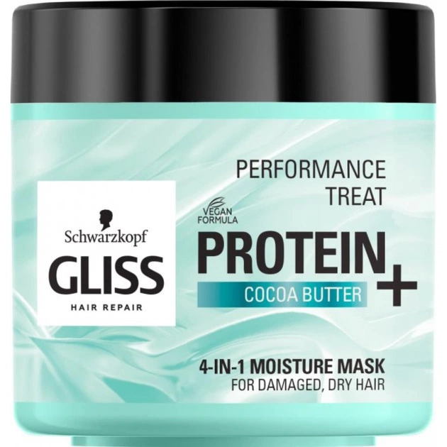 Маска для волосся Gliss 4-в-1 Performance Treat Зволоження 400 мл (90443114) - изображение 1