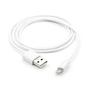Дата кабель USB 2.0 AM to Lightning PVC 1m white Vinga (VCPDCL1W) - уменьшенное изображение 3