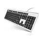 Клавіатура REAL-EL 507 Standard USB Silver - зменшене зображення 8