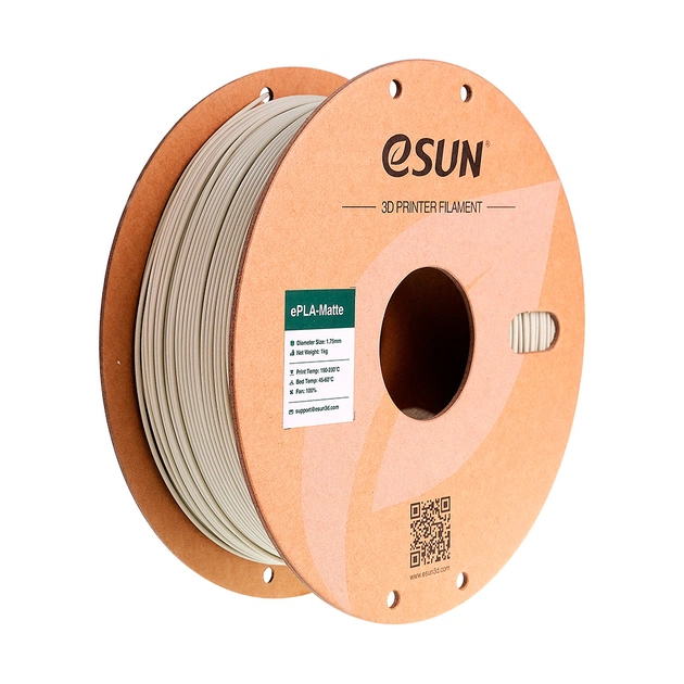 Пластик для 3D-принтера eSUN ePLA-Matte, 1,75мм, 1кг, strawberry red (ePLA-Matte-P175SR1) - picture 1