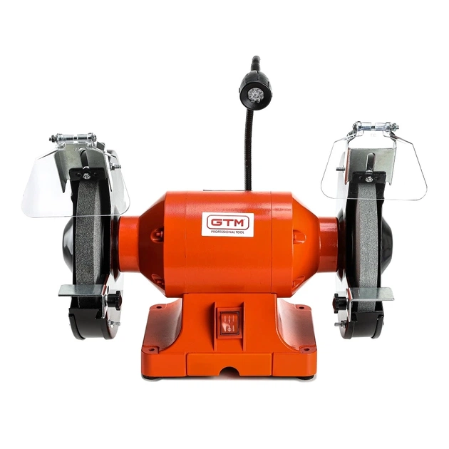 Точильний верстат GTM 200мм 400Вт 230В з підсвіткою MD3220AL-1 200*20*16 (MD3220AL-1) - picture 3