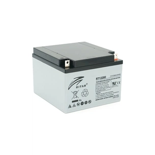 Батарея до ДБЖ Ritar RT12280 L5, 12V 28Ah (RT12280 L5) зображення 1