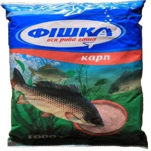 Прикормка Фишка Карп 1кг (FSGB081000) зображення 1