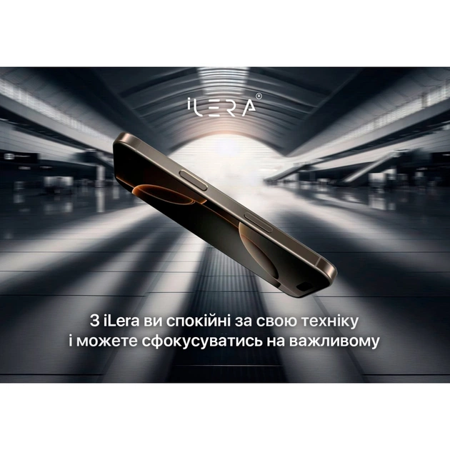 Скло захисне iLera DeLuxe Original Glass iPhone 16 Plus | 15 Plus (ILFCDL16PL) - picture 7