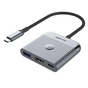 USB-хаб Boyye UC-321 USB Type-C 3-в-1 - уменьшенное изображение 1