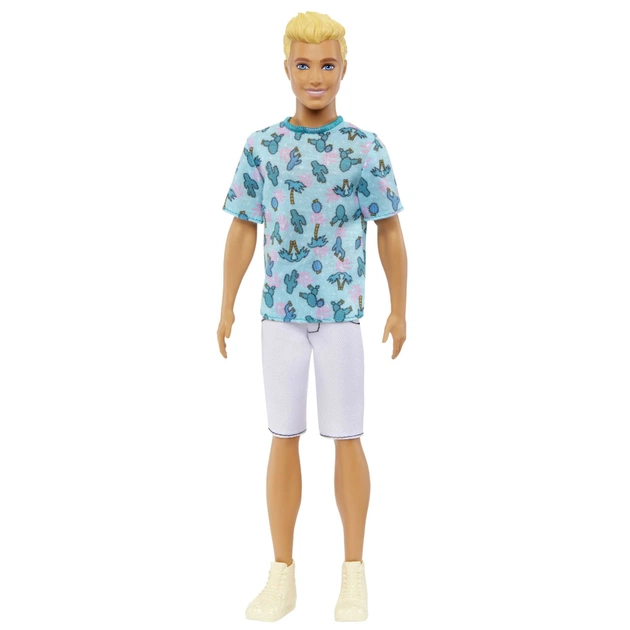 Лялька Barbie Fashionistas Кен у футболці з кактусами (HJT10) - изображение 1