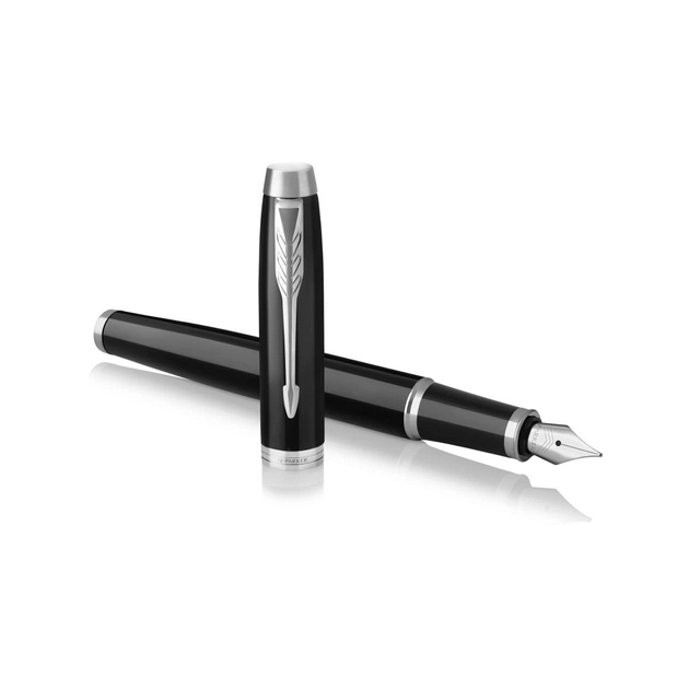 Ручка пір'яна Parker IM 17 Black CT FP F (22 111) - picture 4