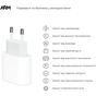 Зарядний пристрій Armorstandart AMHJ83 20W USB-C Power Adapter White (ARM58528) - зменшене зображення 3