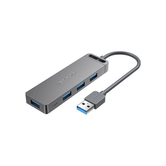 Концентратор Vention USB 3.0 to 4xUSB 3.0 Hub With Power Supply 0.15m black (CHLBB) - picture 2