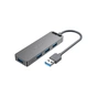 Концентратор Vention USB 3.0 to 4xUSB 3.0 Hub With Power Supply 0.15m black (CHLBB) - уменьшенное изображение 2