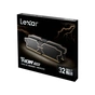 Модуль пам'яті для комп'ютера DDR5 32GB (2x16GB) 6000 MHz Thor Black Lexar (LD5U16G60C32LG-RGD) - зменшене зображення 6