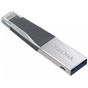 USB флеш накопичувач SanDisk 64GB iXpand Mini USB 3.0/Lightning (SDIX40N-064G-GN6NN) - зменшене зображення 2