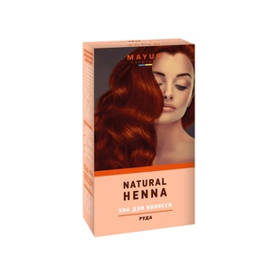 Хна Mayur натуральна Руда 25 г (4820230950267) изображение 1