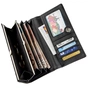 Гаманець Kivi З екошкіри Чорний (19012) - зменшене зображення 3