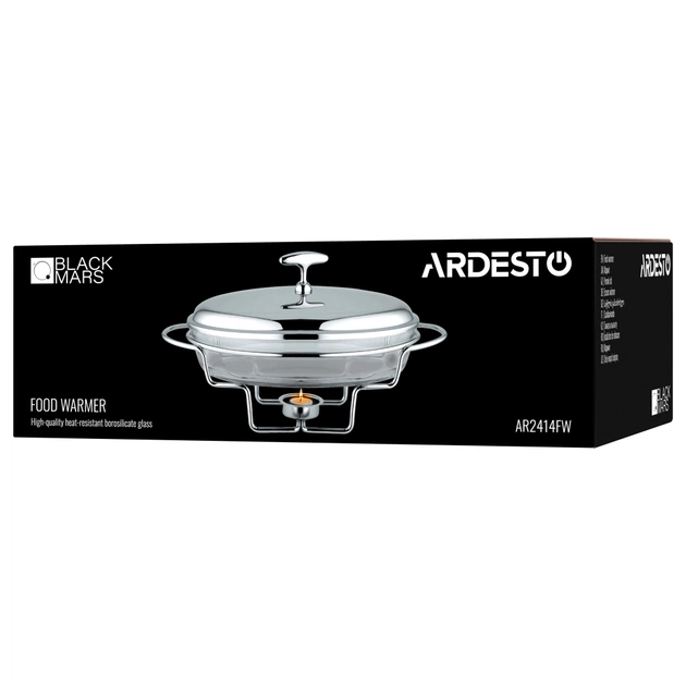 Мармит Ardesto Black Mars Oval 3 л (AR2414FW) - picture 8