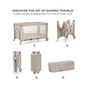 Дитячий манеж Kinderkraft Joy 2 Beige (5902533925124) - зменшене зображення 3