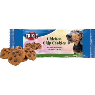 Ласощі для собак Trixie Chicken Chip Cookies 100 г (4011905316512) зображення 1