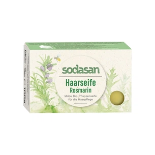 Шампунь Sodasan органічний твердий для зміцнення та росту волосся 100 г (4019886190190) зображення 1