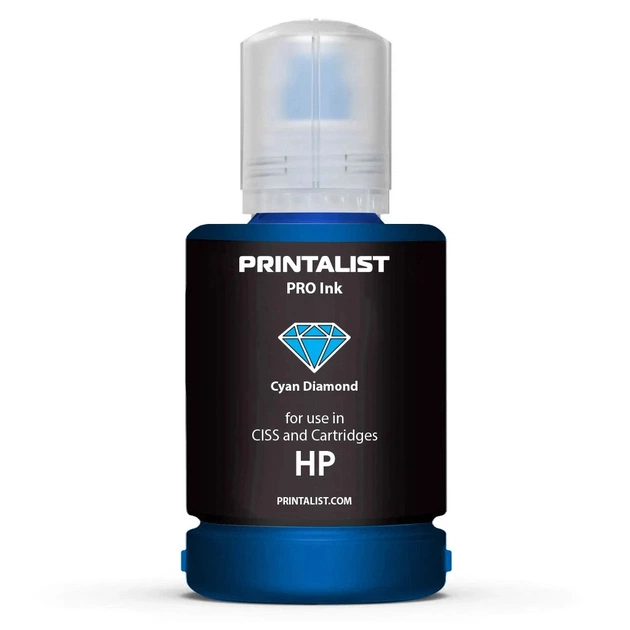Чорнило Printalist HP 140г Cyan (PL-INK-HP-C) - picture 1