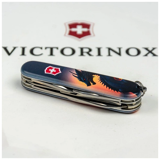 Ніж Victorinox Climber Zodiac Дракон в променях сонця (1.3703.3_Z3270p) - picture 6