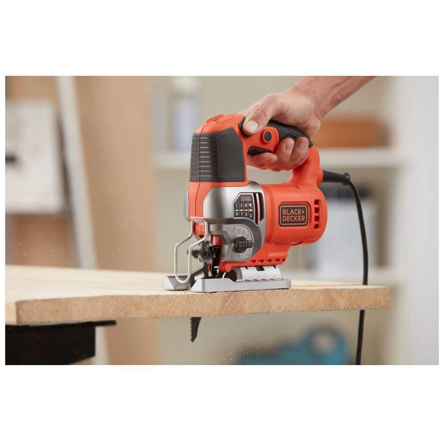 Електролобзик Black&Decker 650 Вт, 3100 хід/хв (BES610) - зображення 11