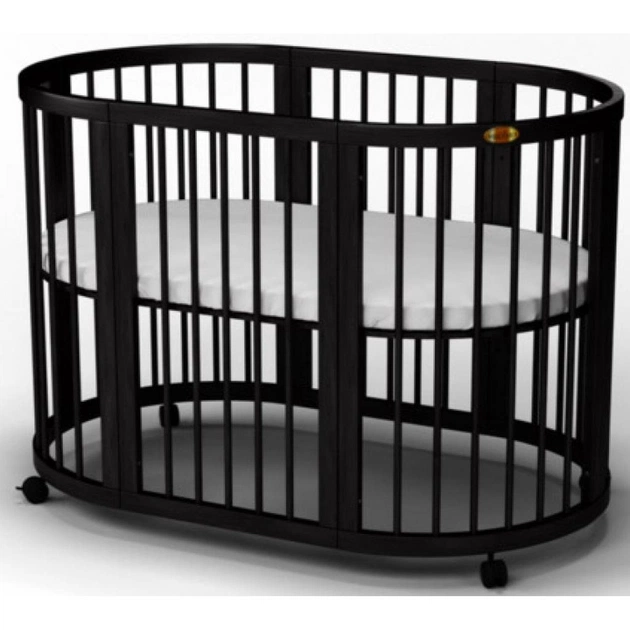 Ліжечко Ingvart SMART BED ROUND венге (1721401) - зображення 1