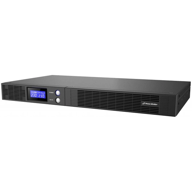 Пристрій безперебійного живлення PowerWalker VI 750 R1U (10121048) - зображення 1