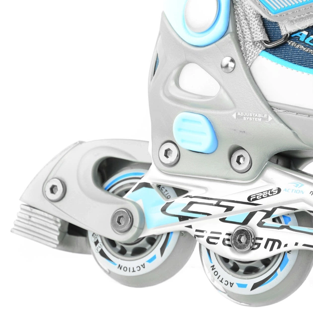 Роликові ковзани Action Kire Блакитні 29-32 (PW-126B-13-2BLUE/29-32) - picture 4