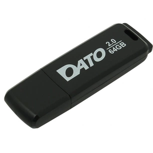 USB флеш накопичувач Dato 64GB DB8001 Black USB 2.0 (DB8001K-64G) зображення 1