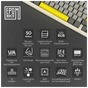 Клавіатура Epomaker TH80 Pro V2 75 Wisteria Tactile Switch Hot-Swap LCD Screen RGB Wireless/Bluetooth/USB UA White (TH80-PROV2-W-WT) - зменшене зображення 8