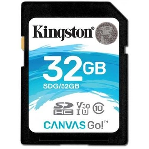 Карта пам'яті Kingston 32GB SDHC class 10 UHS-I U3 Canvas Go (SDG/32GB) зображення 1