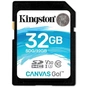Карта пам'яті Kingston 32GB SDHC class 10 UHS-I U3 Canvas Go (SDG/32GB) - зменшене зображення 1
