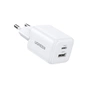 Зарядное устройство Ugreen X514 1xUSB-C PD20W + 1xUSB GaN white (65006) - уменьшенное изображение 2
