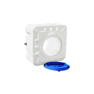 Ємність для води Рото Європласт квадратна харчова 100 л куб біла (4) зображення 1