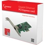 Мережева карта 1000 Base-TX PCI-E Realtek Gembird (NIC-GX1) - зменшене зображення 2