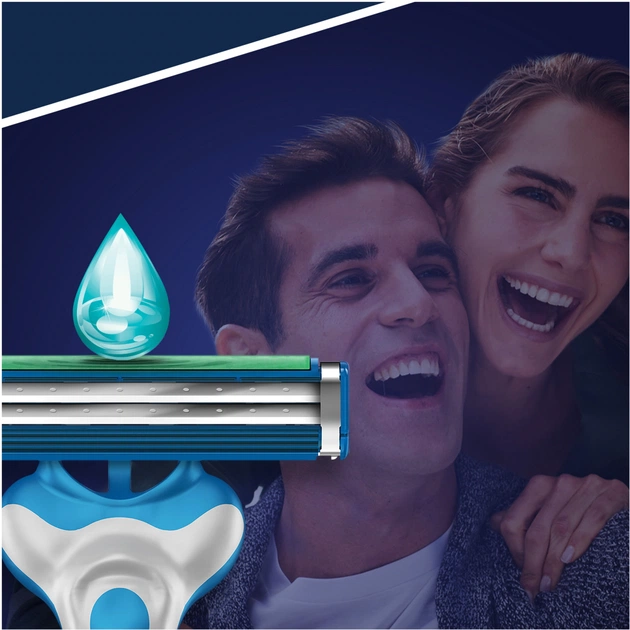 Бритва Gillette Blue 2 Max 4 шт. (7702018956661/8700216169097) - picture 6