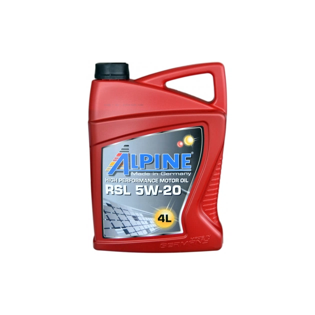 Моторна олива Alpine 5W-20 RSL 4л (0155-4) - изображение 1