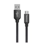 Дата кабель USB 2.0 AM to Micro 5P 2.0m black ColorWay (CW-CBUM009-BK) - зменшене зображення 1