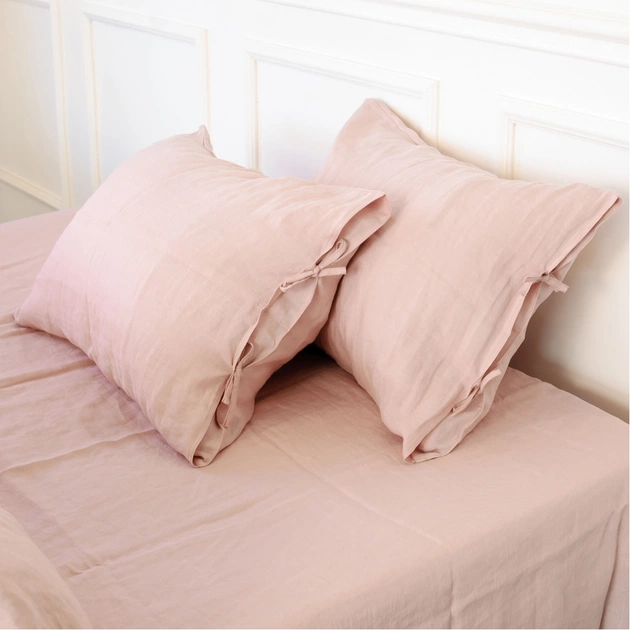 Наволочка MirSon Льон Natural Linen 40х40 Dearness (2200005371824) - зображення 1