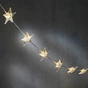 Гирлянда Luca Lighting Зірки, струна, 1,3 м, класична біла, 10 LED 2AA, таймер (8720967822904) - уменьшенное изображение 1