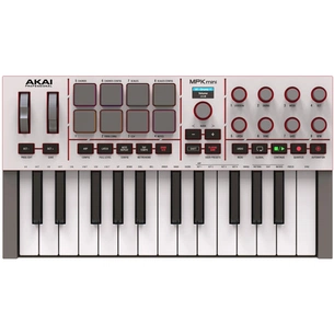 MIDI-клавиатура Akai MPK mini 4 White (302371) изображение 1