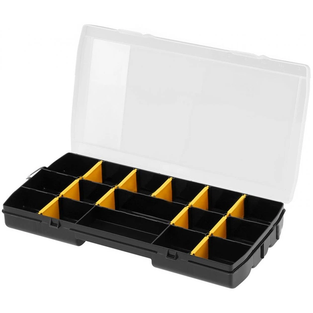 Ящик для інструментів Stanley касетница 21 х 11,5 х 3,5 см 17 отсеков (STST81680-1) - зображення 1