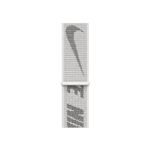 Ремінець до смарт-годинника Apple 41mm Summit White Nike Sport Loop - Regular (ML2W3ZM/A) - зображення 1