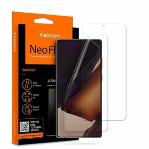 Плівка захисна Spigen Galaxy Note 20 Neo Flex, HD (2 pack) (AFL01364) зображення 1