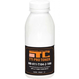 Тонер HP LJ P1005/1006/1505, 100г Black TTI (NB-025-100) зображення 1