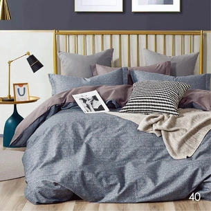 Постільна білизна Isleep двоспальна Сатин Twill 40 (40_dv_Isleep) зображення 1