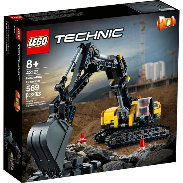 Конструктор LEGO Technic Надпотужний екскаватор (42121) - изображение 1