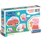 Пазл Clementoni 4 в 1 Peppa Pig, серія My First Puzzles (20829) - зменшене зображення 1