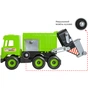 Спецтехника Tigres Авто "Middle truck" мусоровоз (св. зеленый) в коробке (39484) - уменьшенное изображение 2